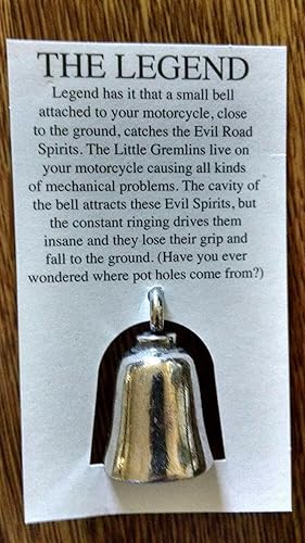 Miniatura 6 de Campana de bomberos Gremlin para motocicletas, protección de motociclista con pulsera MC TIRE