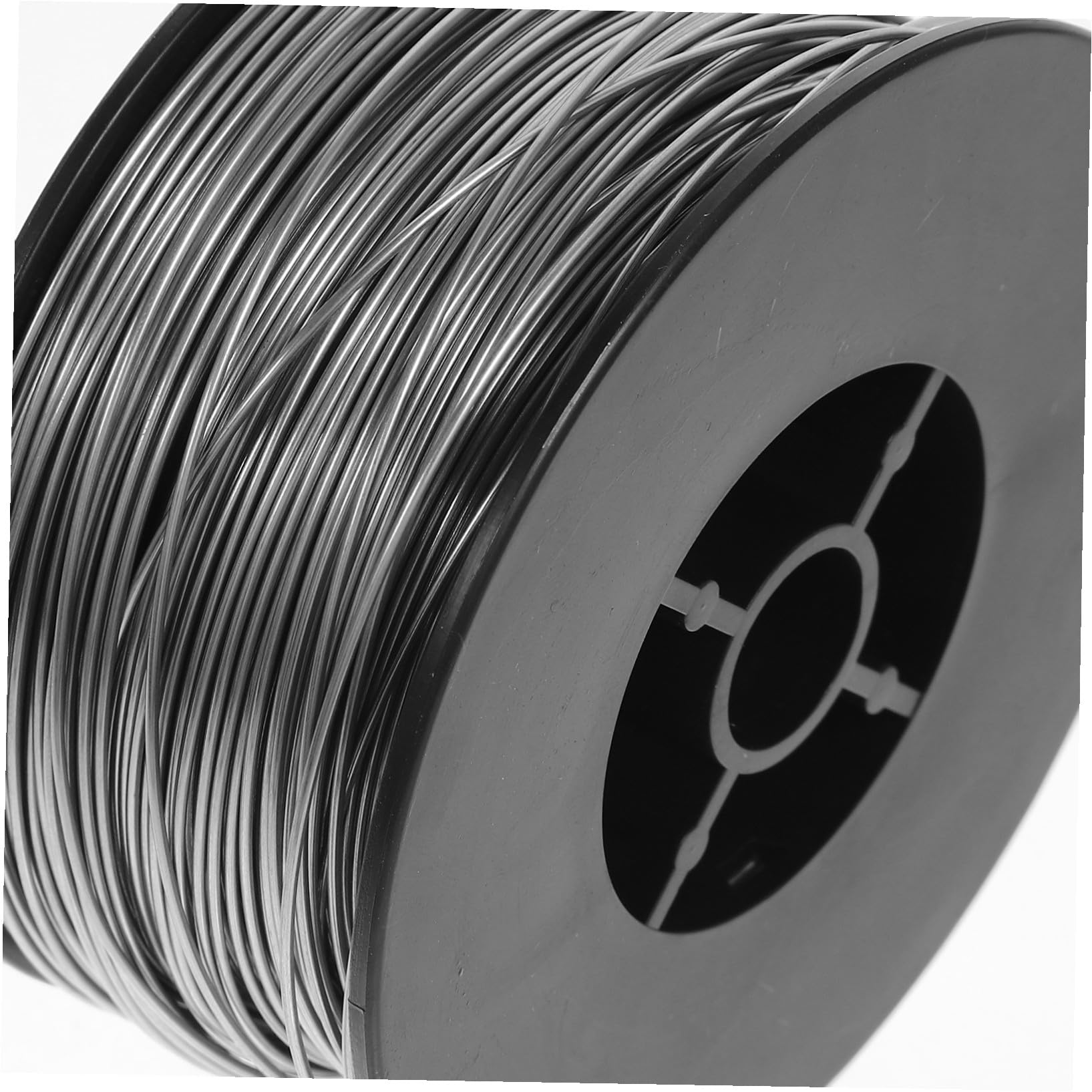 Alambre de Soldadura sin Gas Alambre Núcleo Fundente Acero Carbono Resistente Duradero para Soldador Herramientas de Soldar Flux Core para Proyectos Múltiples