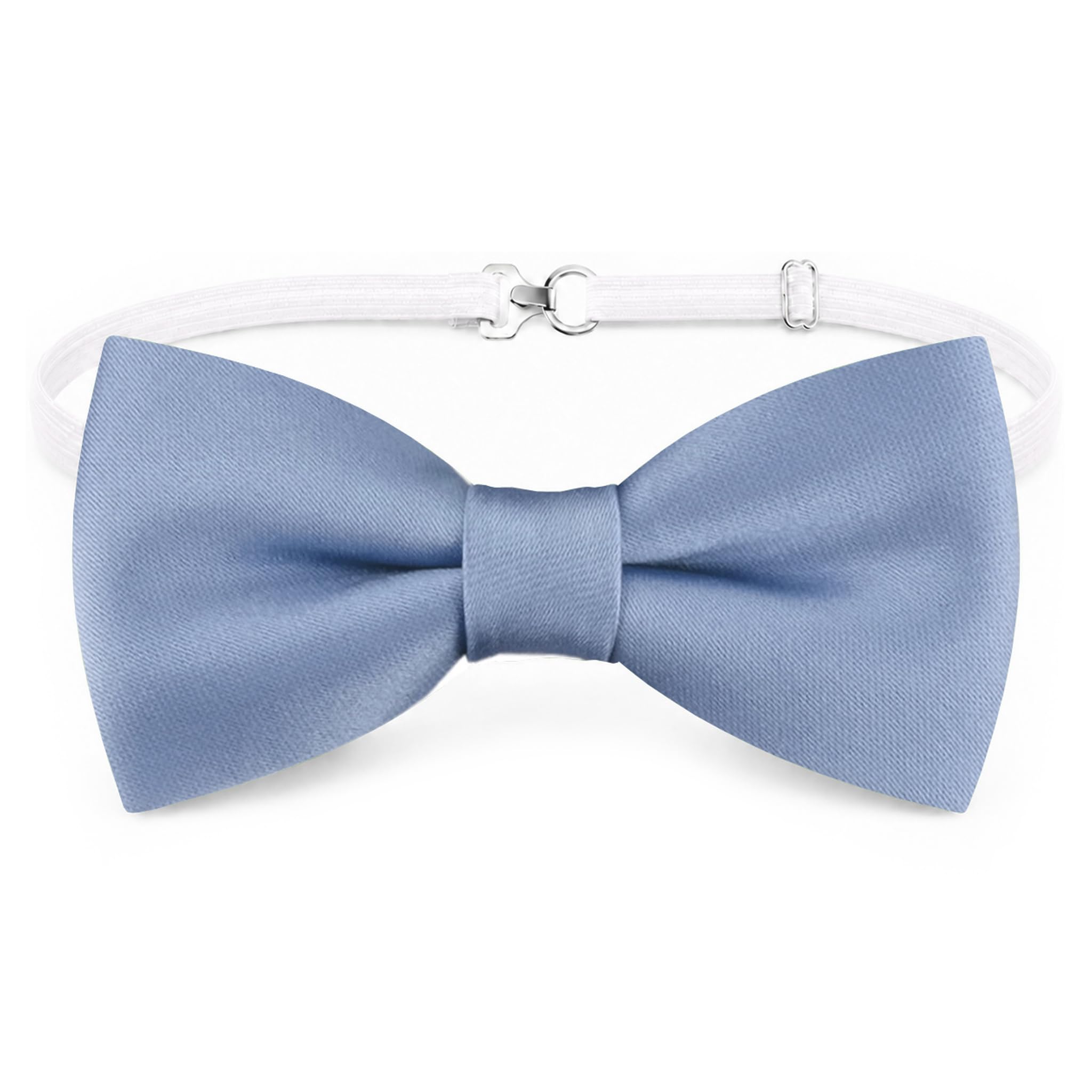 Tigertie Light Blue Small Children Baby Bow Tie In With Elastic Band 29 Bis 40 Cm Neck Circumference Adjustable + Storage Box
