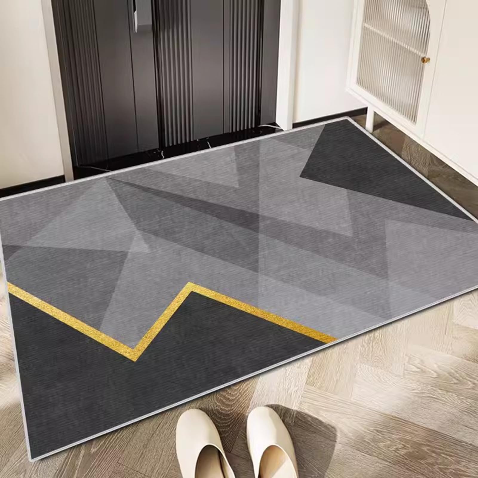 Tapis de sol moderne et confortable pour sublimer l'entrée intérieure