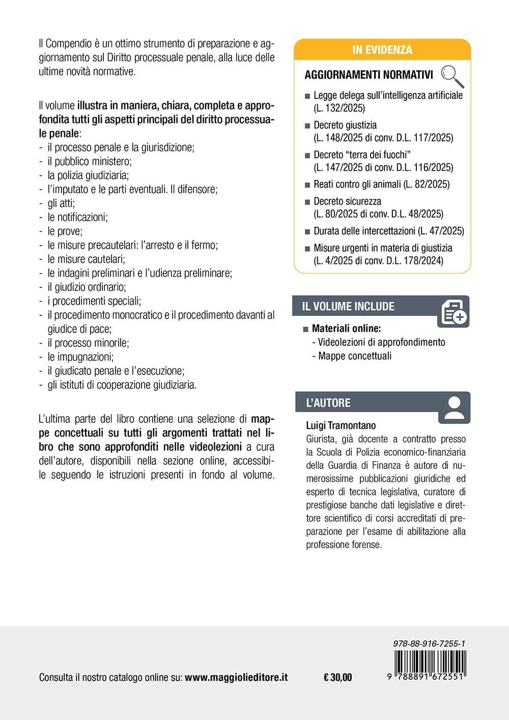 Compendio di Diritto Processuale penale