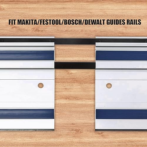 Miniatura 3 de Kit de conectores de riel de guía, P-20177 para sierra de riel Makita, cortes largos, compatible con accesorios de riel de cortina Festool