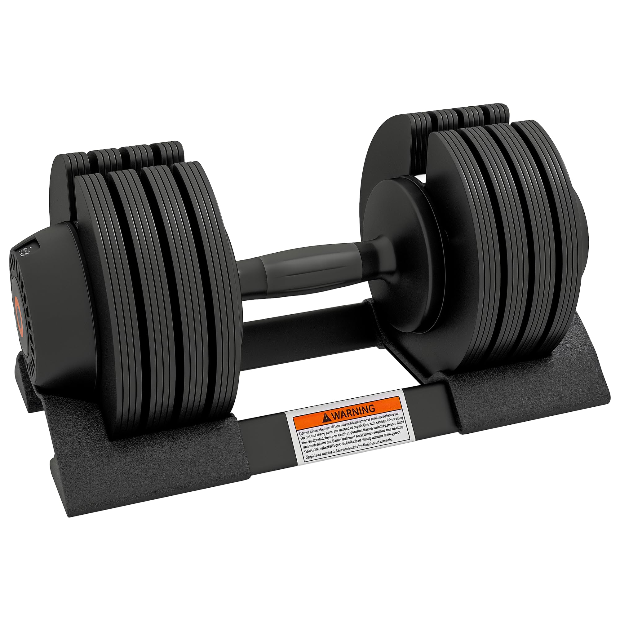 SPORTNOW 3,5-24 kg Verstellbare Hantel mit Ablagefach Rutschfest Griff | Kurzhanteln aus Kunststoff, Dummbell, Zuhause, Fitnessstudio, Krafttraining