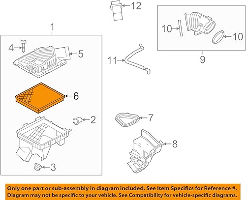 Miniatura 1 de General Motors 22753242, Filtro de aire