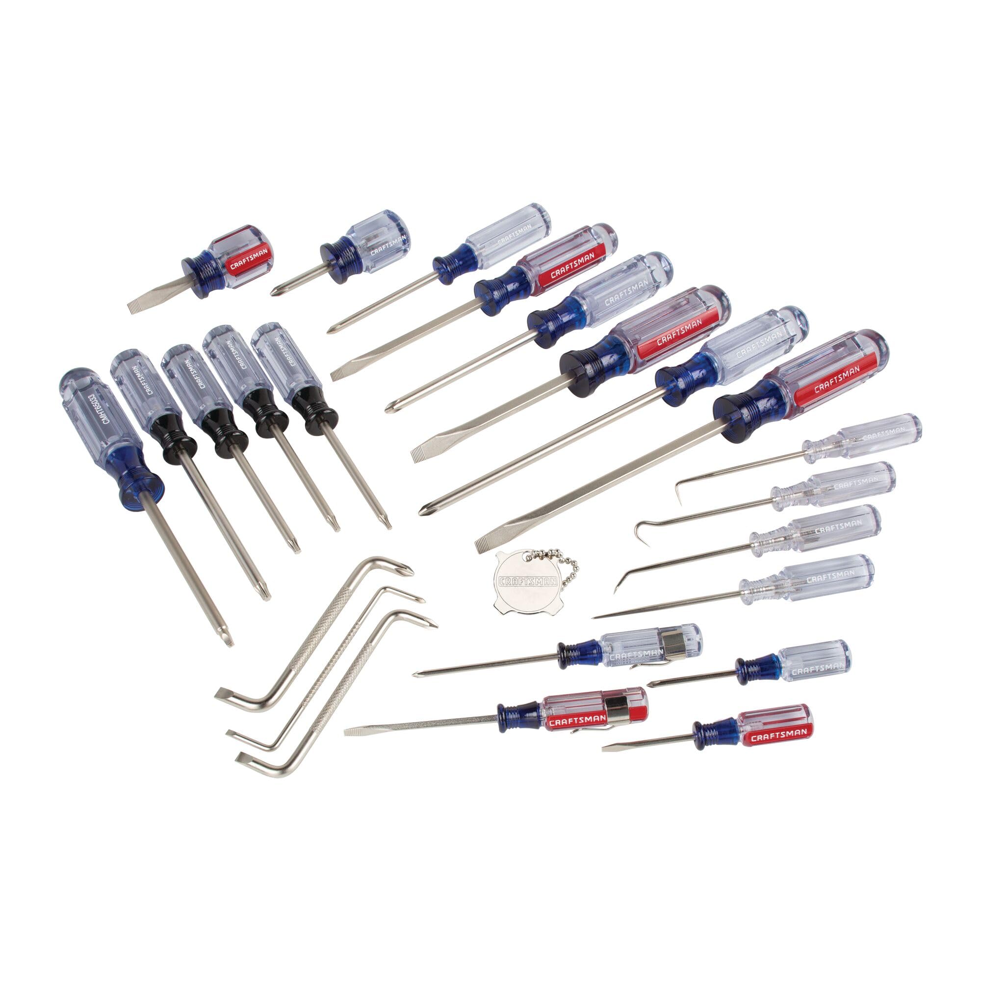 CRAFTSMAN Screwdriver Set, Assorted, 25-Piece (CMHT65046)