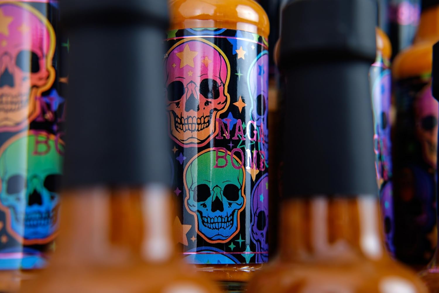 Big Ginger Sauce Co Naga Bomb Hot Sauce Chilli Pepper Sauce Bottle 150ml