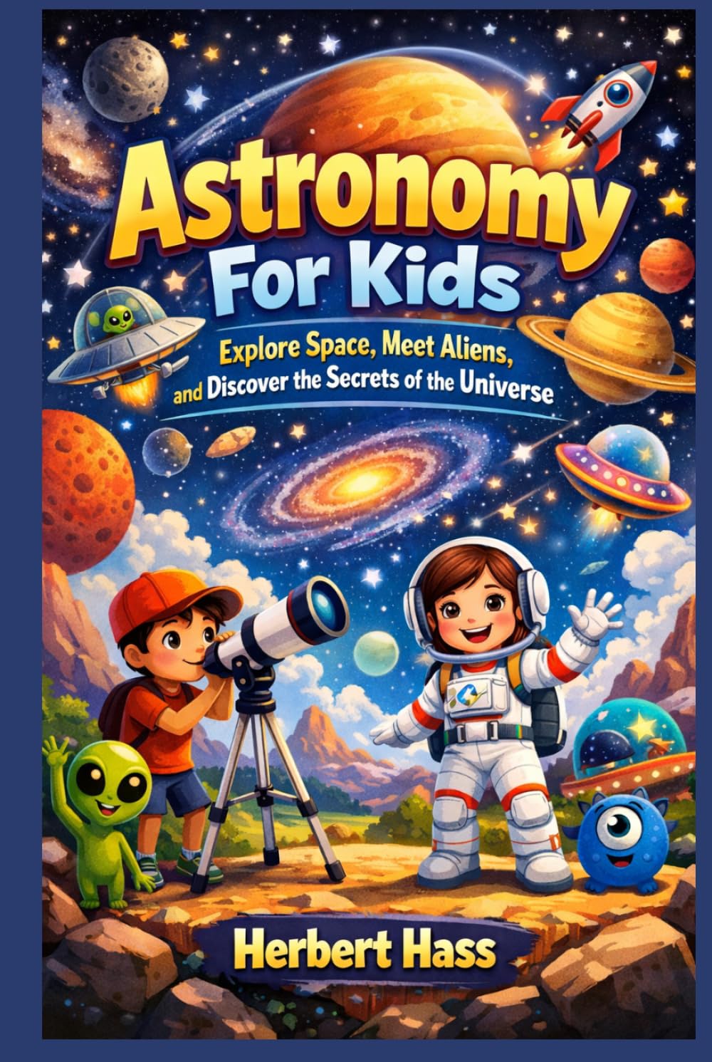 Astronomy For Kids: Explore Space, Meet Aliens, and Discover the Secrets of the Universe