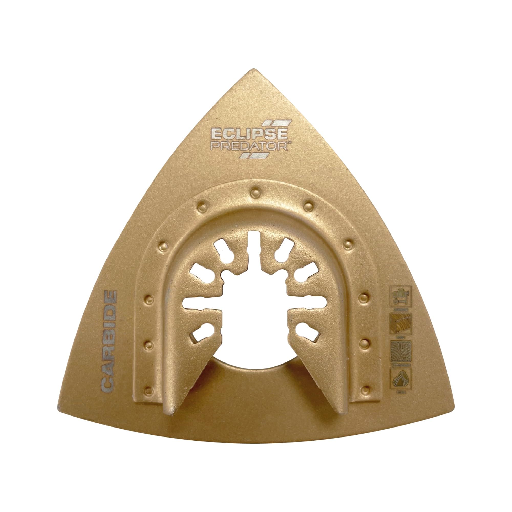 Eclipse Grain Professional Tools Ec-Cg80tr 80Mm Carbide Grit Triangular Rasp