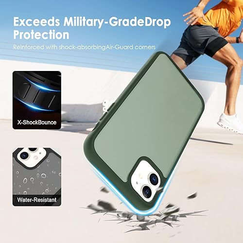 Vista 297 de TENOC Funda para teléfono compatible con iPhone 13 Pro Max, funda transparente a prueba de golpes protectora delgada para 6.7 pulgadas