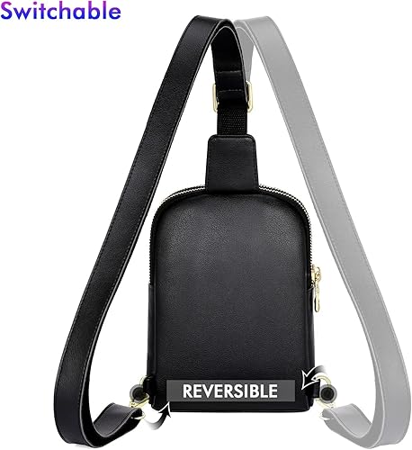 Miniatura 7 de nuoku Bolso bandolera para mujer - Pequeña cartera RFID y bolsa para teléfono celular