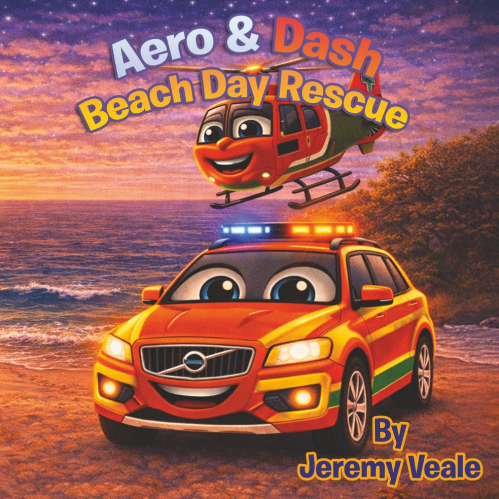 Aero & Dash and the Beach Day Rescue: Beautifully Illustrated Children's Book about Helicopters, Wales, Adventure, Learning, Values, Wales Air ... for Kid's Bed Times, Holidays & Half Term: 4