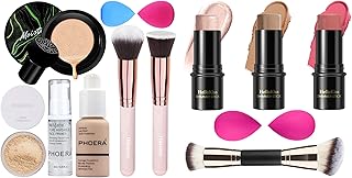 PHOERA - Base de maquillaje con almohadilla d...