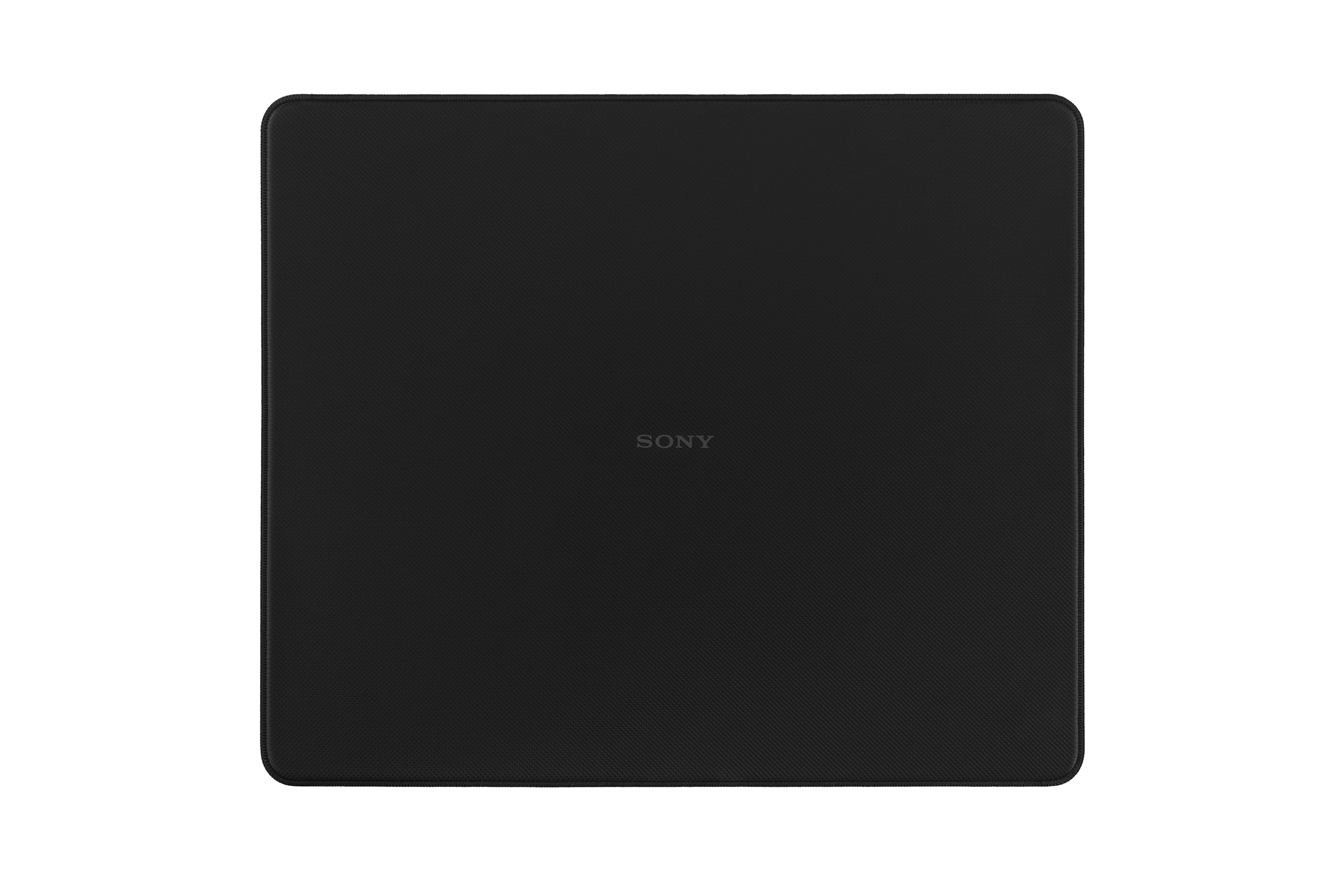 Sony INZONE Mat-F - Tappetino per mouse da gioco in tessuto di grandi dimensioni, cuscino spesso 6 mm, ad alto attrito, 480 x 400 mm, bordo cucito, base in gomma antiscivolo SlimFlex, sviluppato con