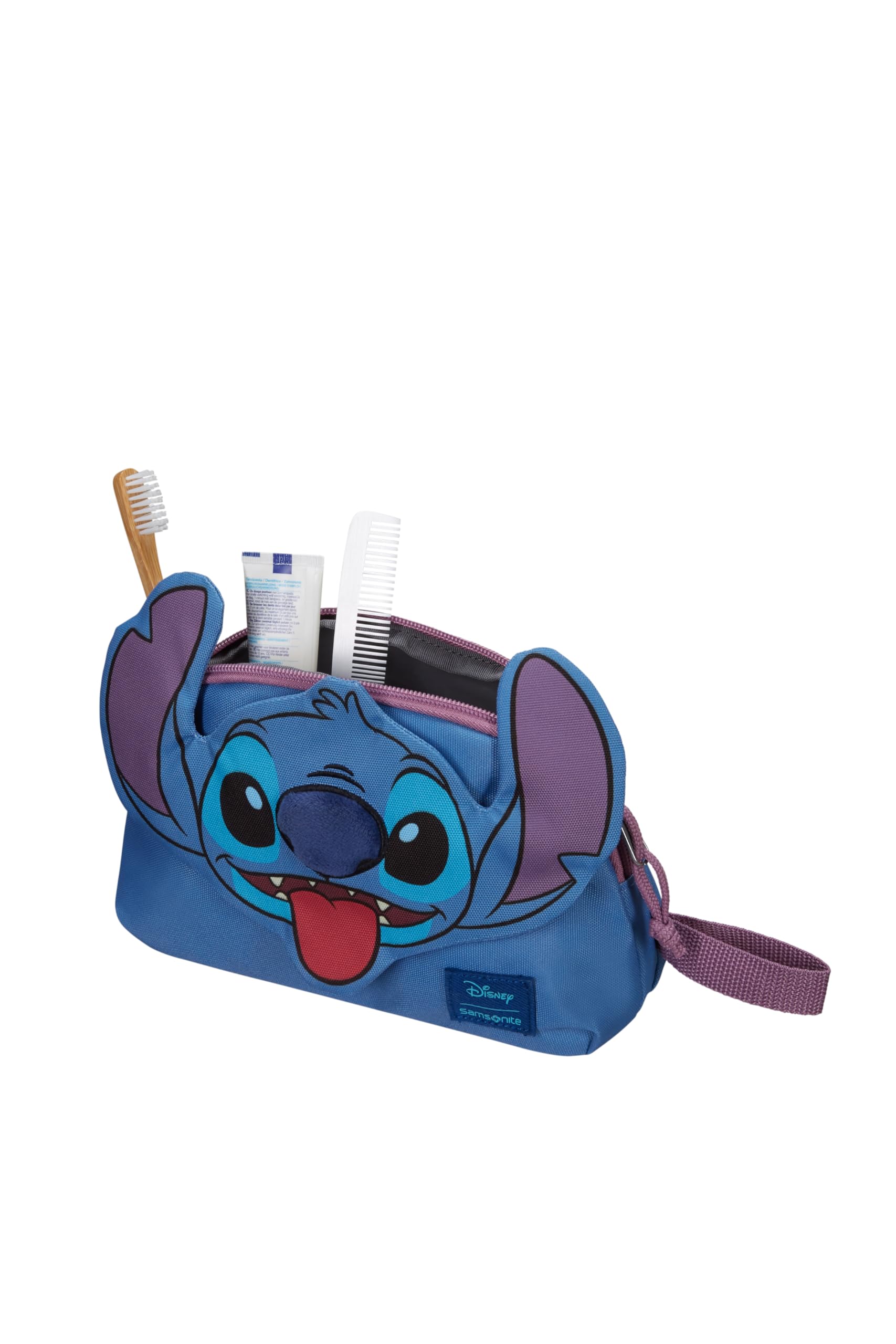 Samsonite Sammies Disney - Stitch Beauty Case per Bambini, Trousse con Cerniera, Fodera Idrorepellente, 23 cm