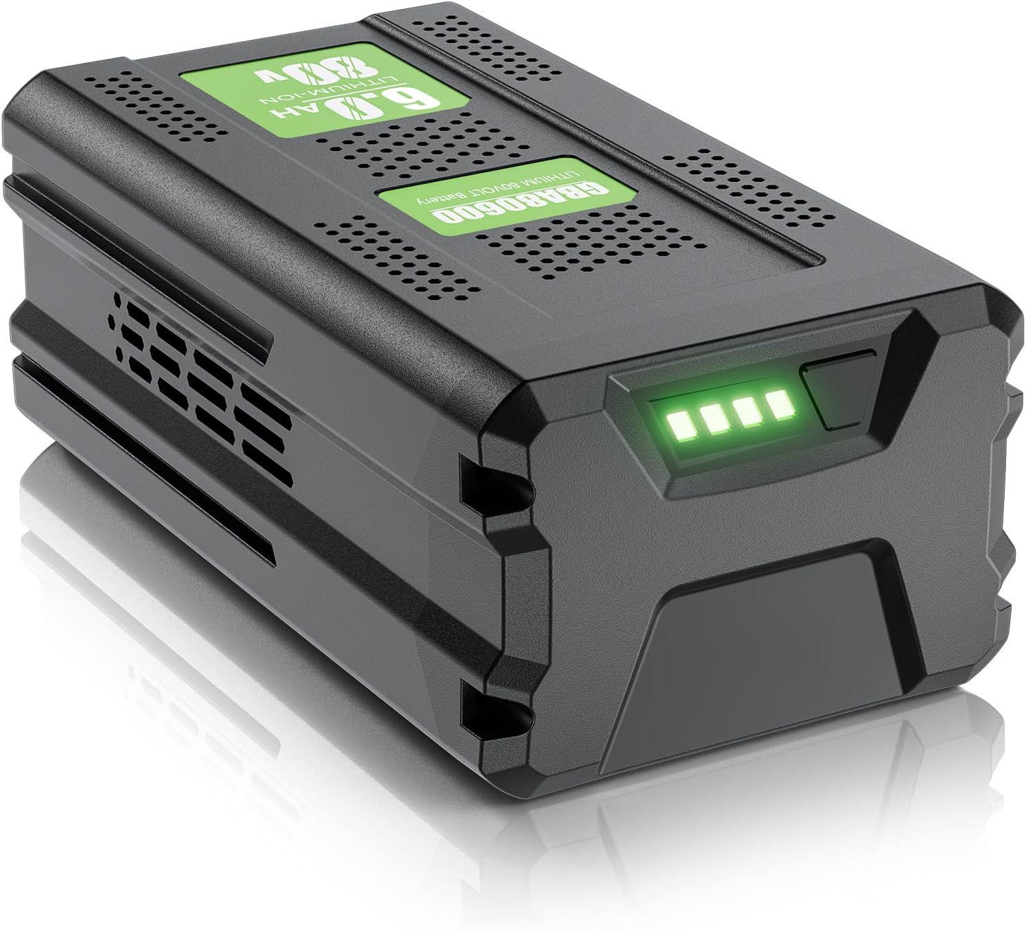 Upgraded High Capacity 80V 8.0Ah Battery Replacement for Greenworks Pro 80V Battery GBA80200 GBA80250 GBA80300 GBA80400 GBA80500 Compatible with Greenworks 80 Volt Power Tools