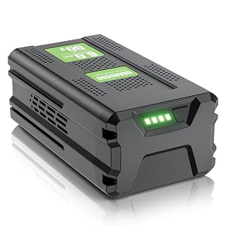 Upgraded High Capacity 80V 8.0Ah Battery Replacement for Greenworks Pro 80V Battery GBA80200 GBA80250 GBA80300 GBA80400 GBA80500 Compatible with Greenworks 80 Volt Power Tool - Amazon product rated Grade A