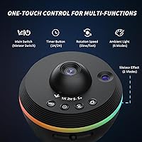 Vista 4 de Galaxy Projector, Star Projectors Home Planetarium Space Ceiling Starry Sky Night Light with Light Strip, Meteor and Galaxy Projector & 2 Films Set