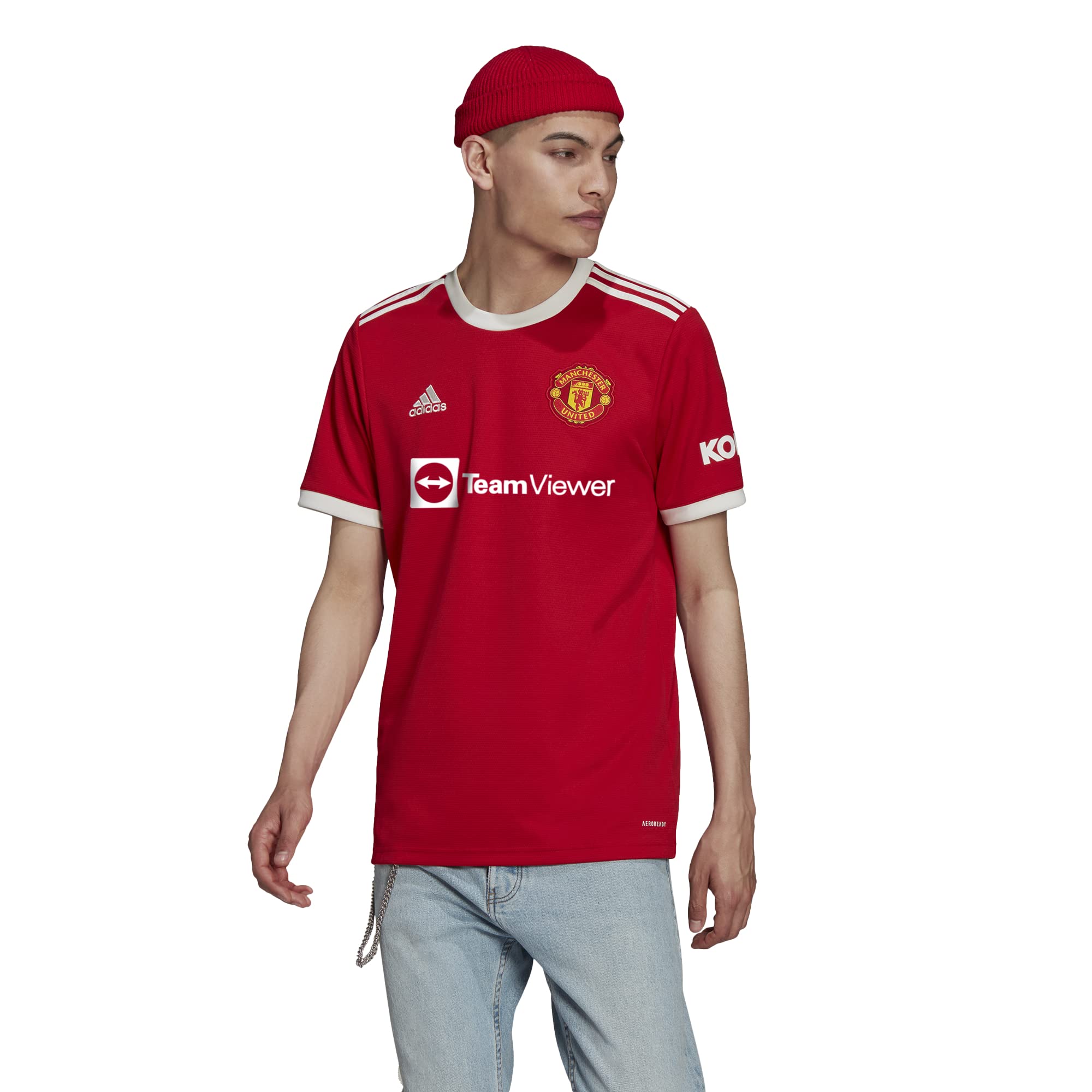 adidas Jersey Mężczyźni 1st Football Kit Manchester United 2017-2018 H Jsy