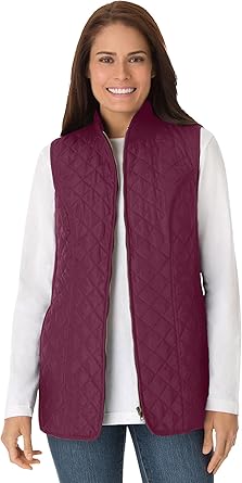 Women's plus size outerwear vests Clearance