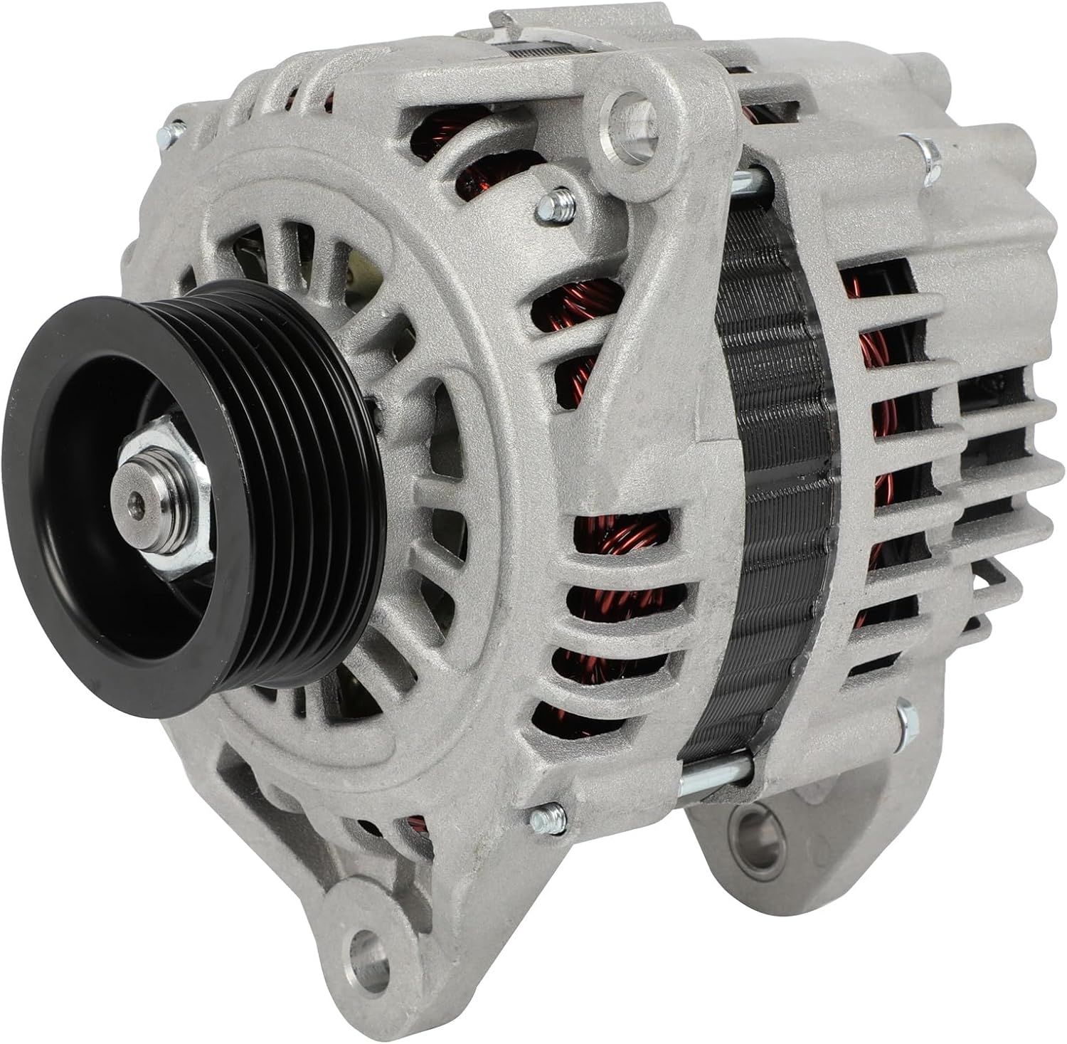 cciyu Alternator 13638 Replacement for Nissan for Pathfinder 1996-1997 V6 3.3L;for Nissan for Pathfinder 1997 with B+ Post on Rear of Alternator Replace for LR190-729