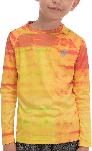 Camisetas de protección solar para niños jóvenes, camiseta ligera de manga largacorta, SPF 50+