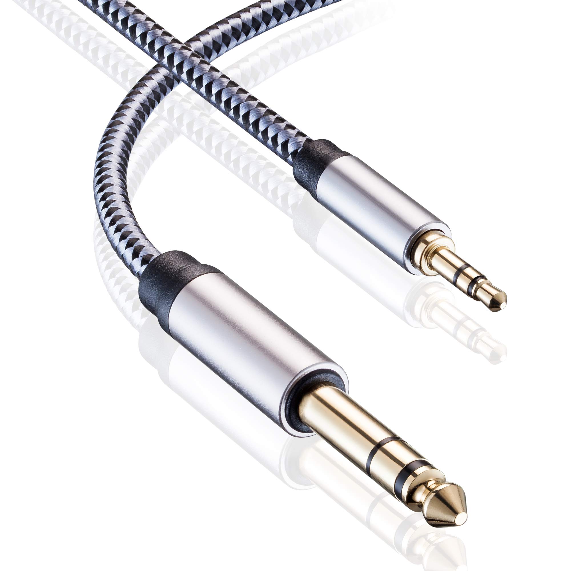 Tiierzon 1/8 to 1/4 Stereo Cable 20Ft, 6.35mm 1/4