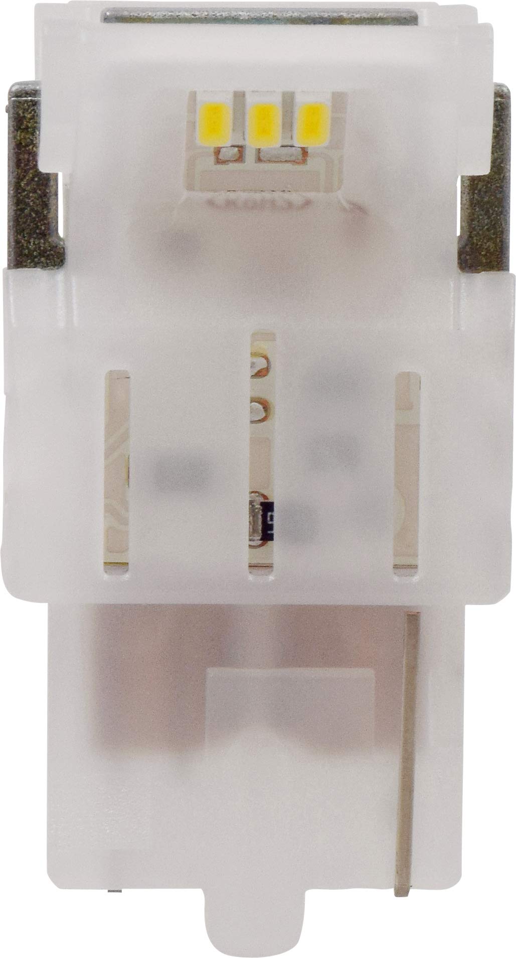 SYLVANIA - 7440 T20 LED White Mini Bulb - Bright LED Bulb, Ideal for Daytime Running Lights (DRL) and Back-Up/Reverse Lights (Contains 2 Bulbs)