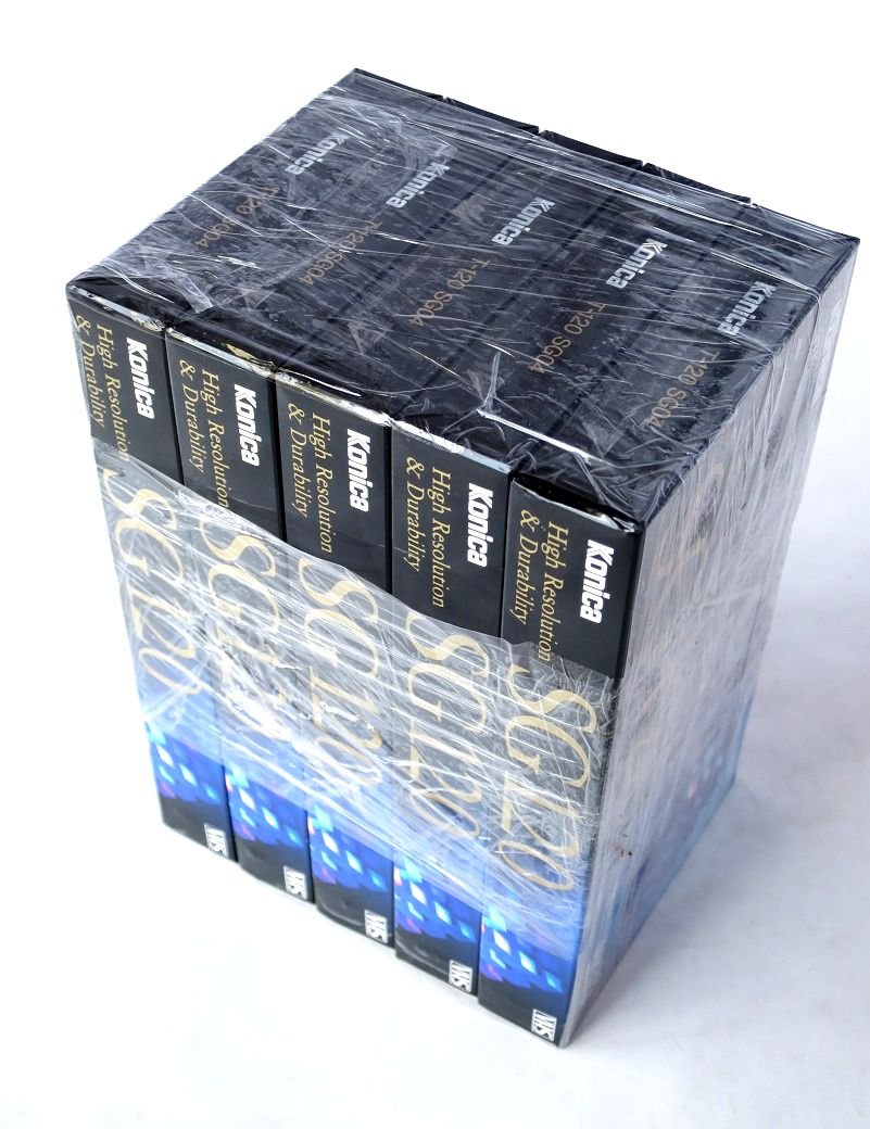 Amazon | 【 Konica 】VHS ビデオテープ SG120 for BS High