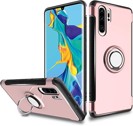 DONWELL Funda para Huawei P30 Pro, h?brida de Doble Capa con absorci?n de Golpes, antiara?azos, Delgada, rotaci?n de 360 Grados, Soporte de Anillo con funci?n Atril para Huawei P30 Pro 6.47 Pulgadas DONWELL Funda para Huawei P30 Pro, h?brida de Doble Capa con absorci?n de Golpes, antiara?azos, Delgada, rotaci?n de 360 Grados, Soporte de Anillo con funci?n Atril para Huawei P30 Pro 6.47 Pulgadas