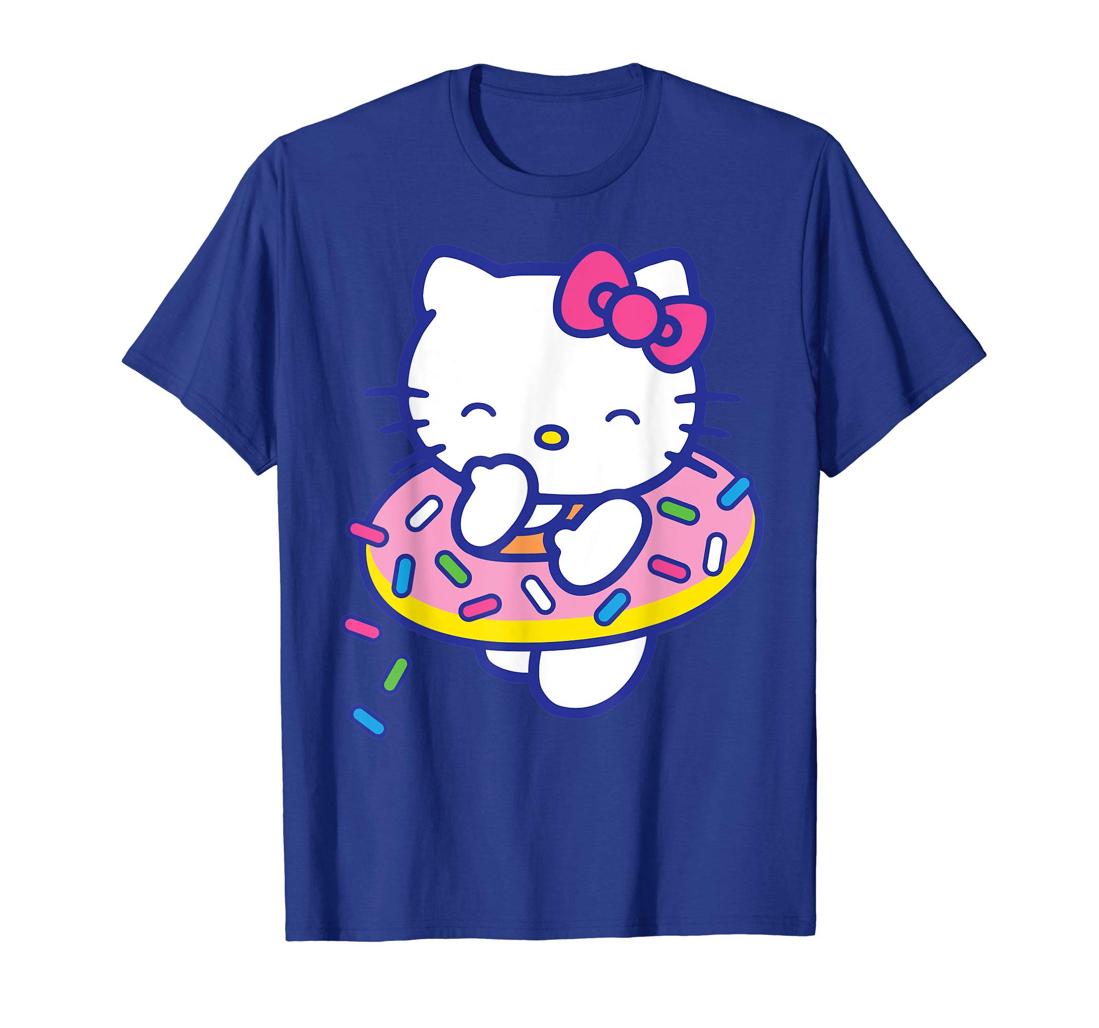 Hello KittyDonut Sprinkles Floaty Summer Swimming T-ShirtOEKO-TEX STANDARD 100