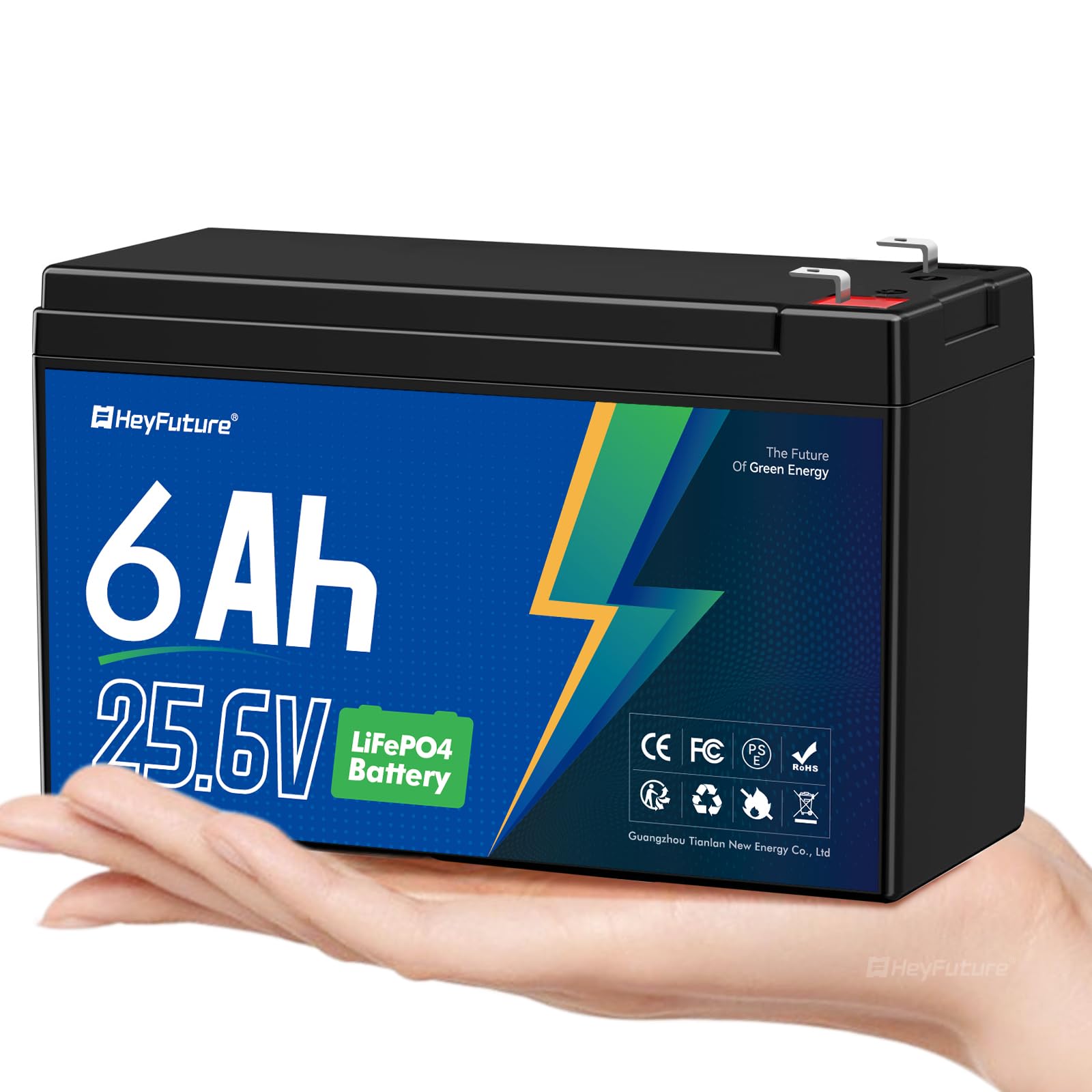 24V 6Ah LiFePO4 Battery Pack