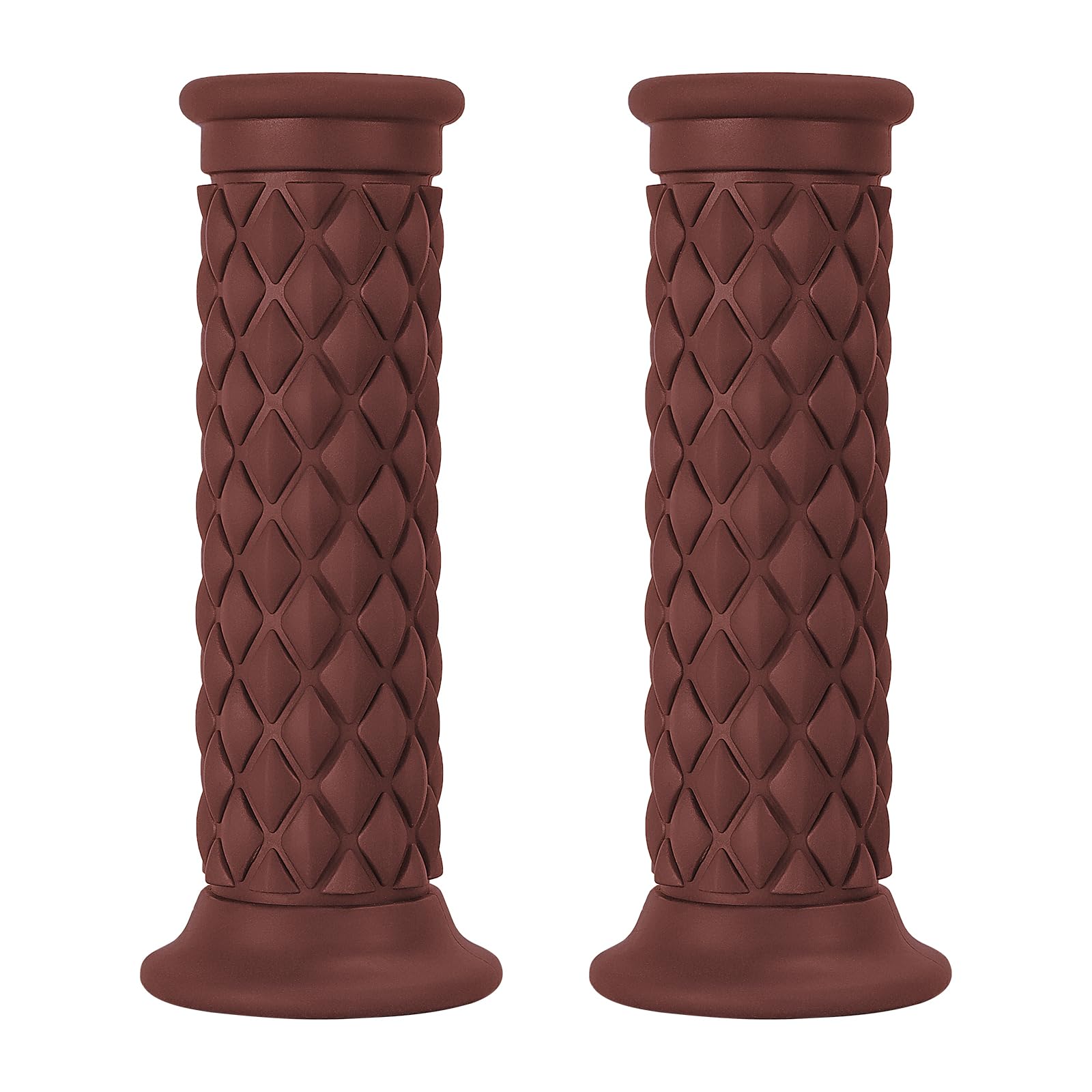 Motorcycle Grips Non Slip Rubber Bar End Thruster Grip 7/8" 22mm 24mm Motorcycle Comfort Hand Handlebar Grip Thruster Grip