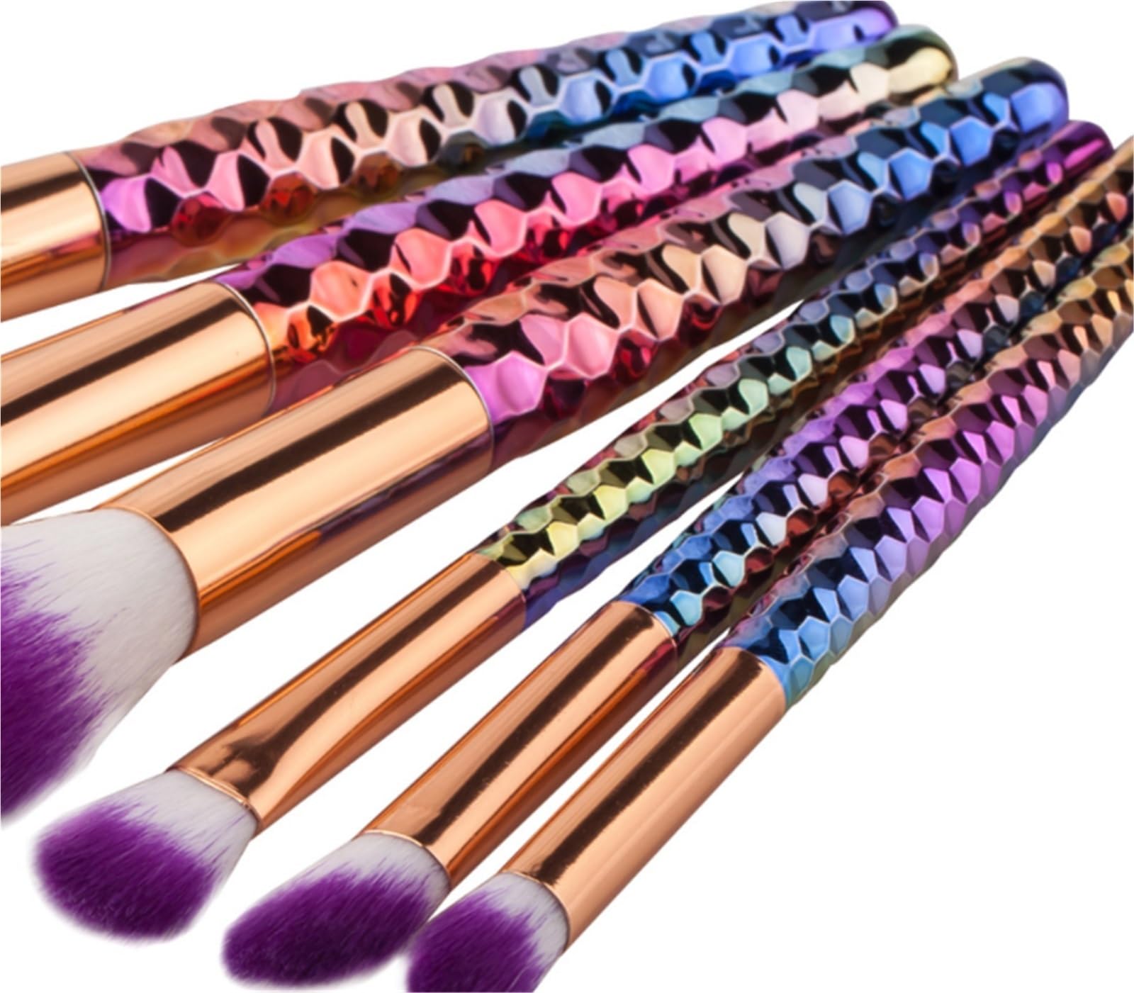 Set Pennelli Make Up Trucco Set Di Pennelli For Il Trucco 6 Pezzi Setole Morbide For Pennello For Viso Blush For Contorno Ombretto For Viaggio Professionali