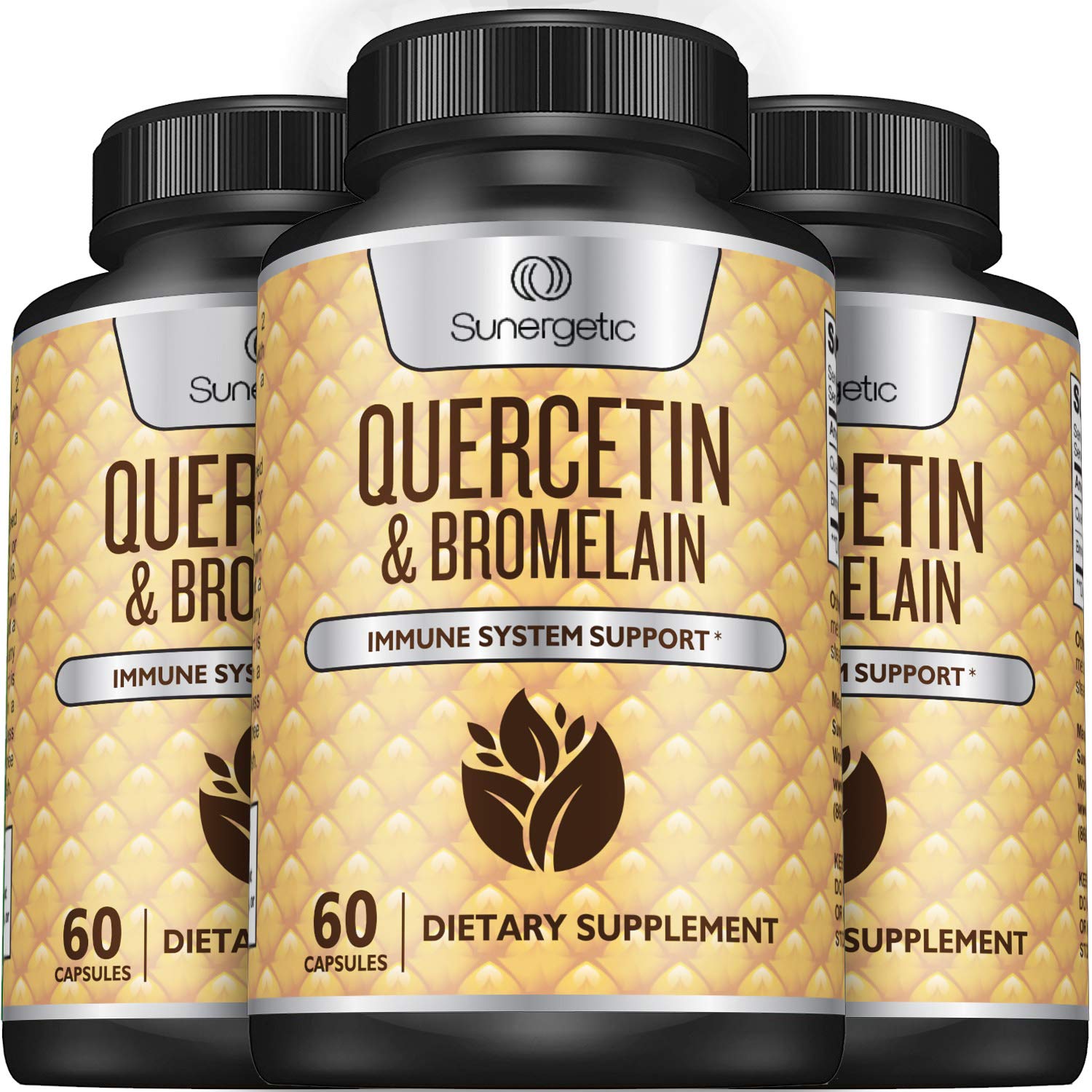 Buy Premium Quercetin & Bromelain Supplement Powerful Quercetin