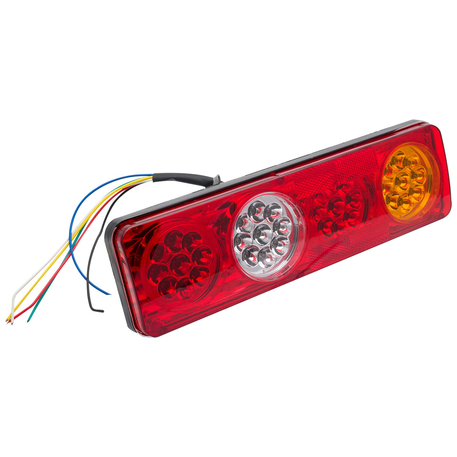 Baceyong 2PCS Feu de freinage - Feu arrière - 6 fonctions étanche pour caravane - 36 LEDs