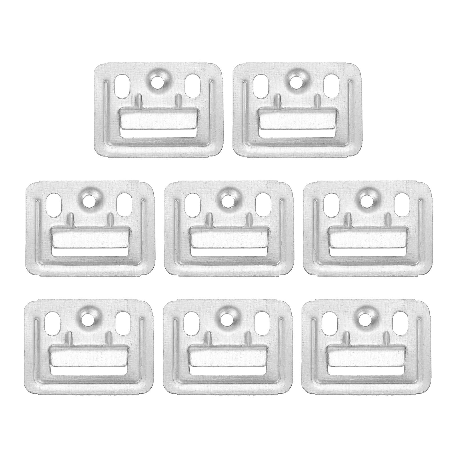 Boucles de panneau mural uxcell en acier zingué pour fixation robuste