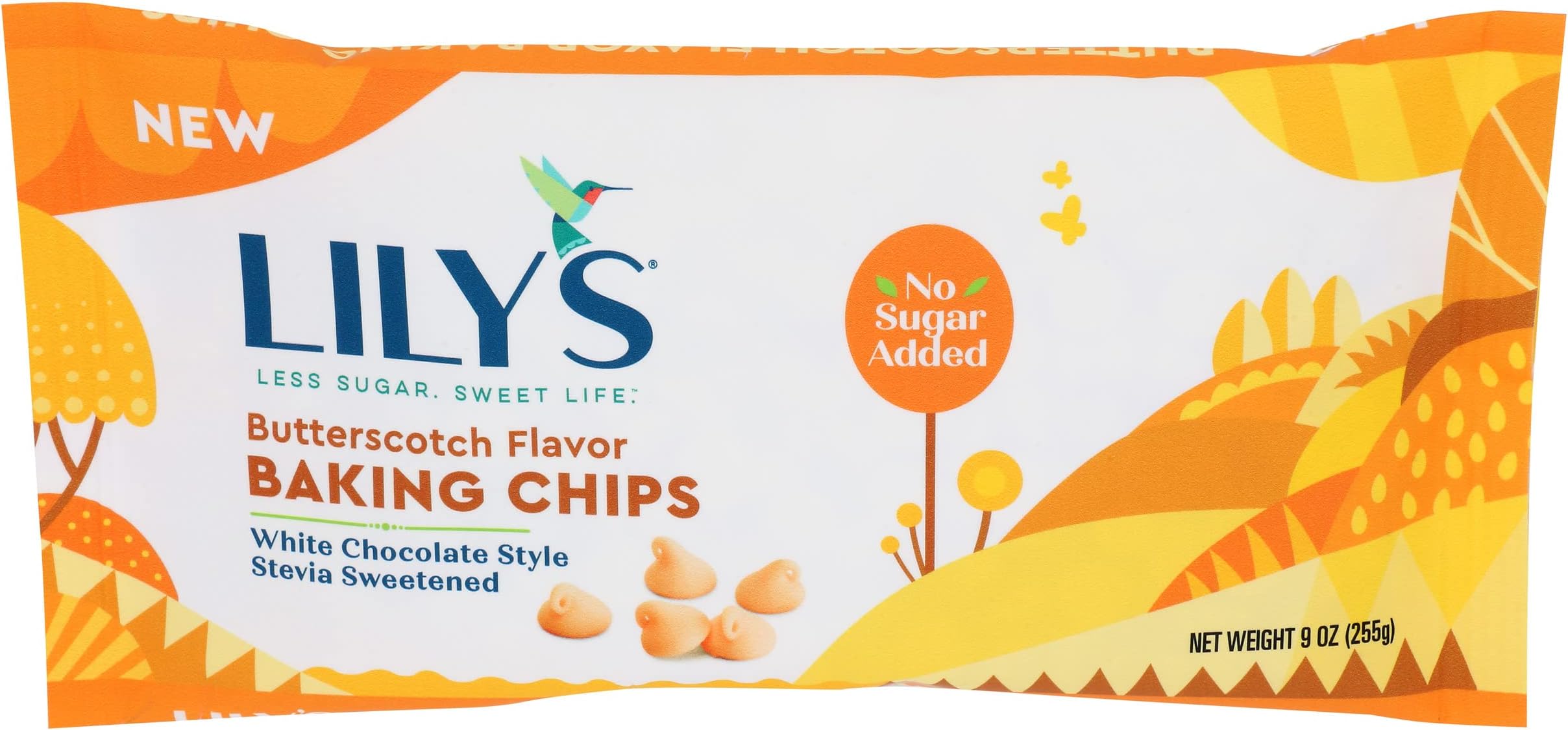 LILYS CHOCOLATE Butterscotch Flavor Baking Chips, 9 OZ