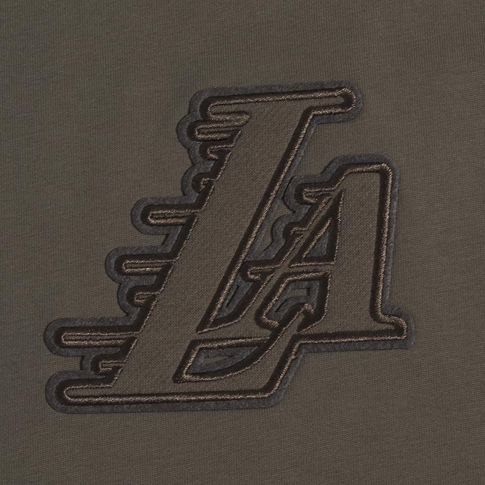 PRO Standard Men's NBA Neutral Short Sleeve Tee, Dark Taupe, 3XL - Image 3