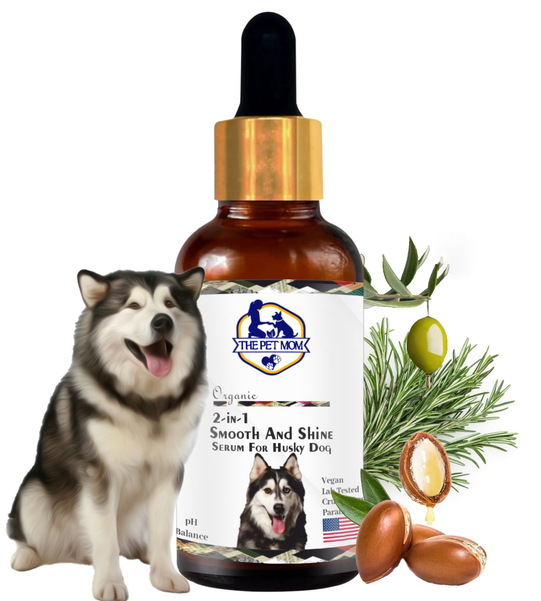 See full amazon price history chart for The Pet Mom Organic 2 in 1 Smooth & Shine Dog Serum for Husky Dog, Puppy | Hair Serum for Silky, Smooth & Frizz-Free Hair with Goodness of Vitamin E, Argan, Oliver, Rosemary Oil | All Dog Breed –30ml The Pet Mom Organic 2 in 1 Smooth & Shine Dog Serum for Husky Dog, Puppy | Hair Serum for Silky, Smooth & Frizz-Free Hair with Goodness of Vitamin E, Argan, Oliver, Rosemary Oil | All Dog Breed –30ml (B0CPKHW326) Amazon Price History, Amazon Price Tracker