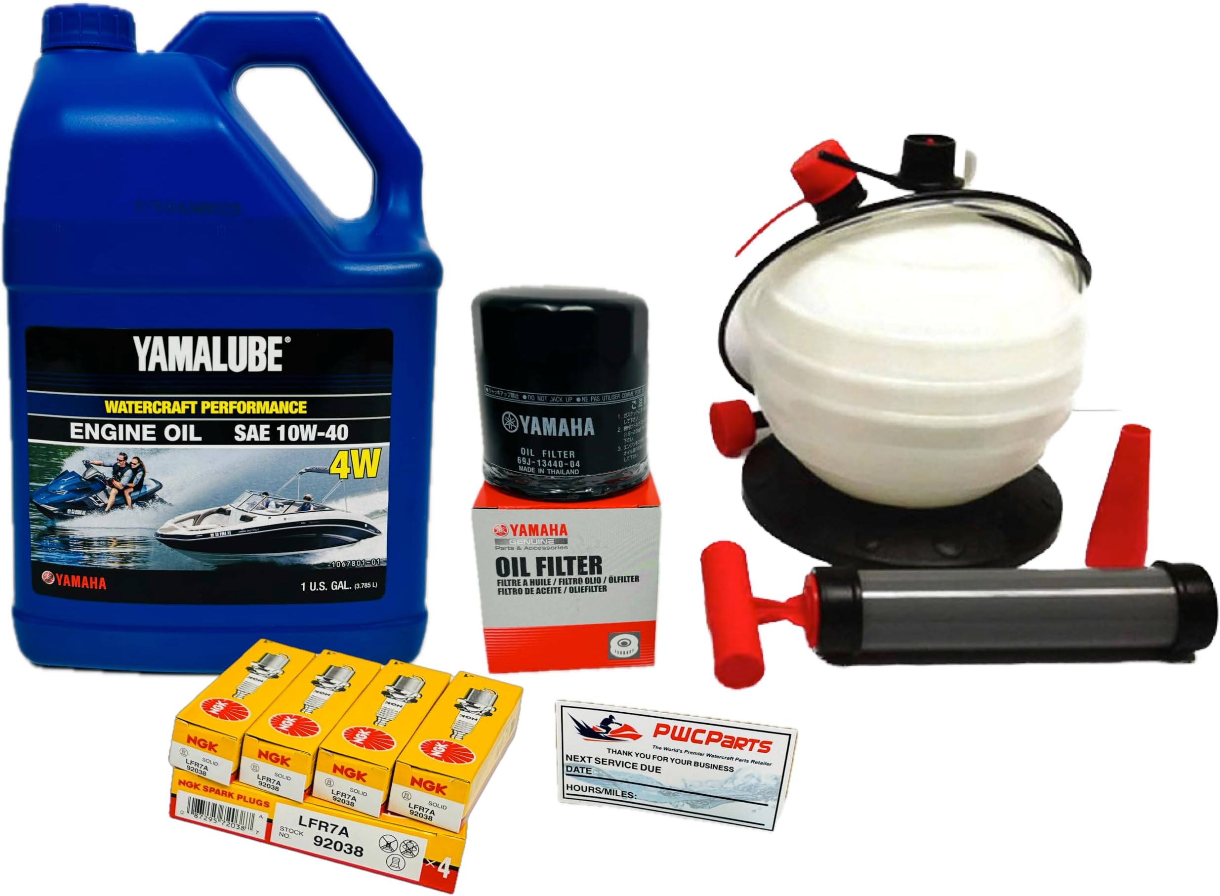YAMAHA SVHO 1.8L WaveRunner Oil Change Kit Gallon 4W w/Filter FXSVHO FZRSVHO FZS
