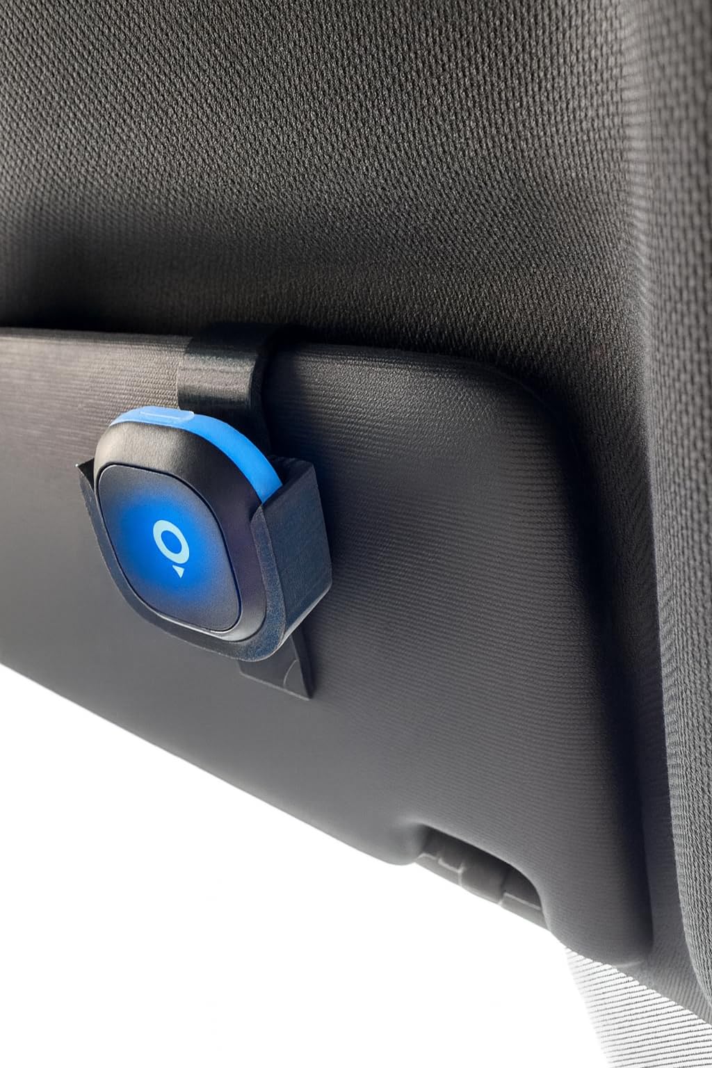 Sonnenblenden-Halterung kompatibel mit Tomtom Verkehrs-Assistent „Tom“ (Tomtom Tom Radarwarner) - StabilerClip für Autos | Fester Halt, Vibrationsarm, Einfache Montage (Schwarz) - 2