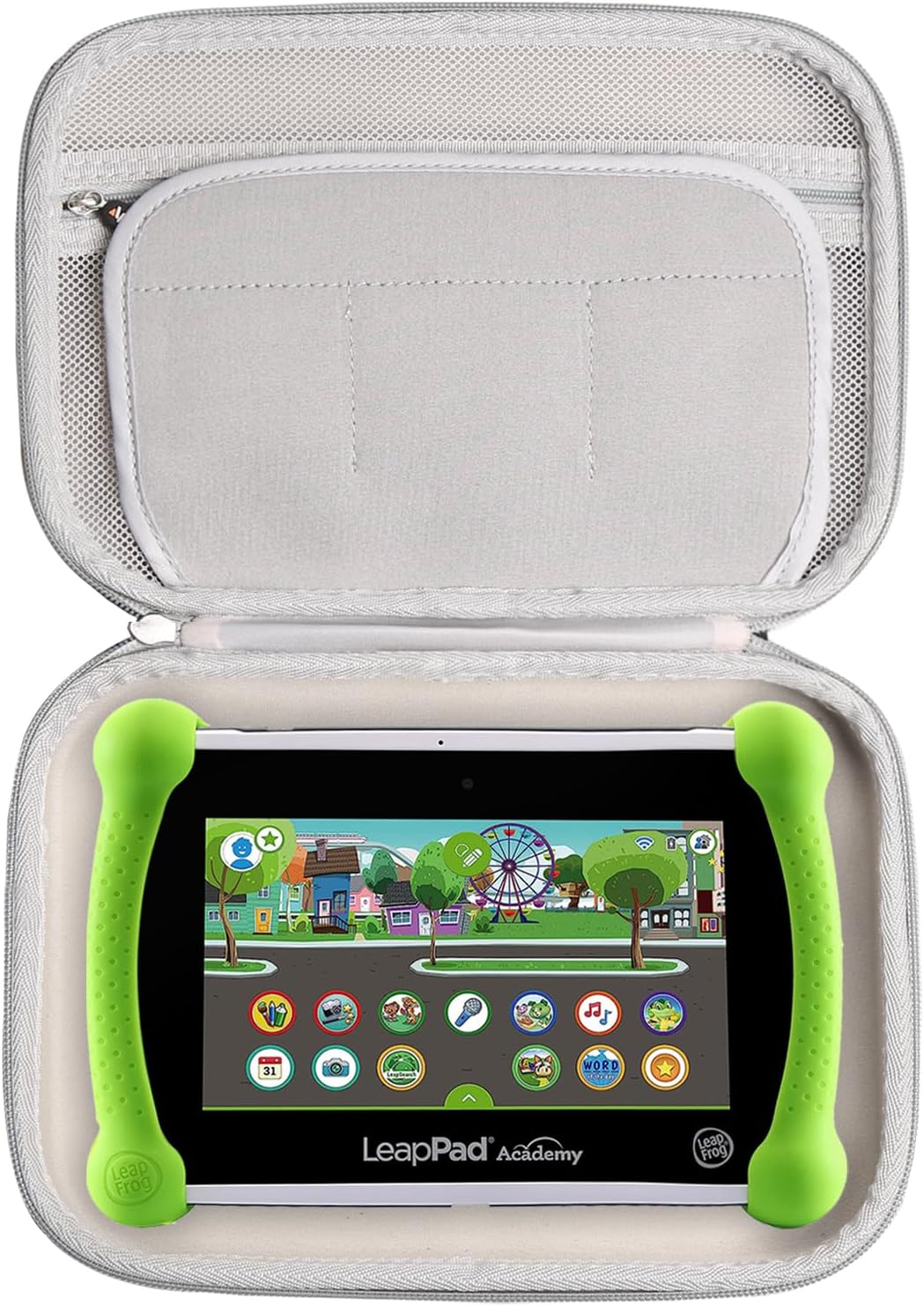 Aproca Hard Travel Case For LeapFrog Epic Academy Kids Tablet - Pink Protective EVA Carrying Case
