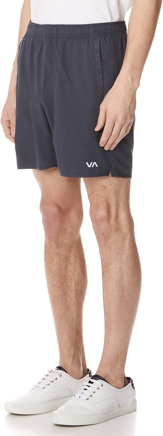 RVCA Men's Yogger Short, Slate, S