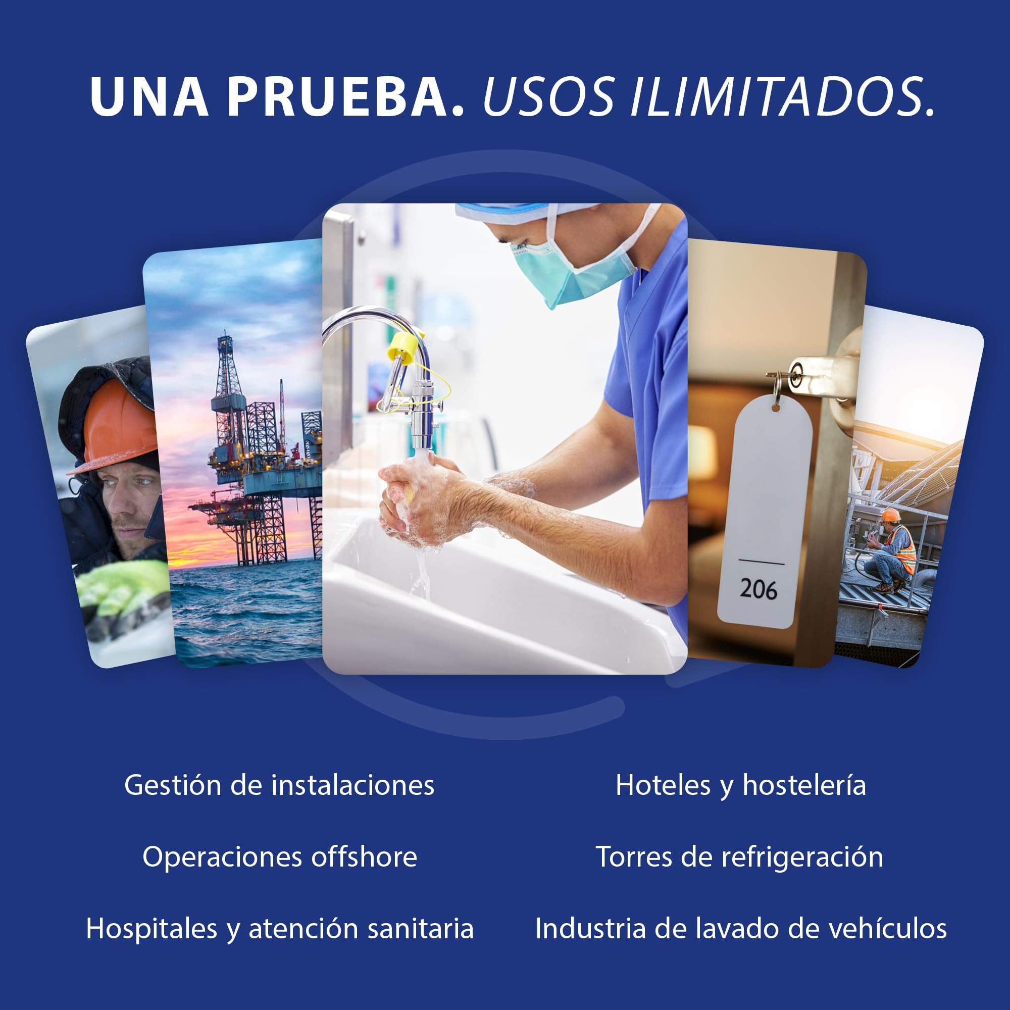 PRO Ultra – Kit de prueba de Legionella en agua, sensibilidad 100 UFC/L, resultados en 25 minutos, uso único