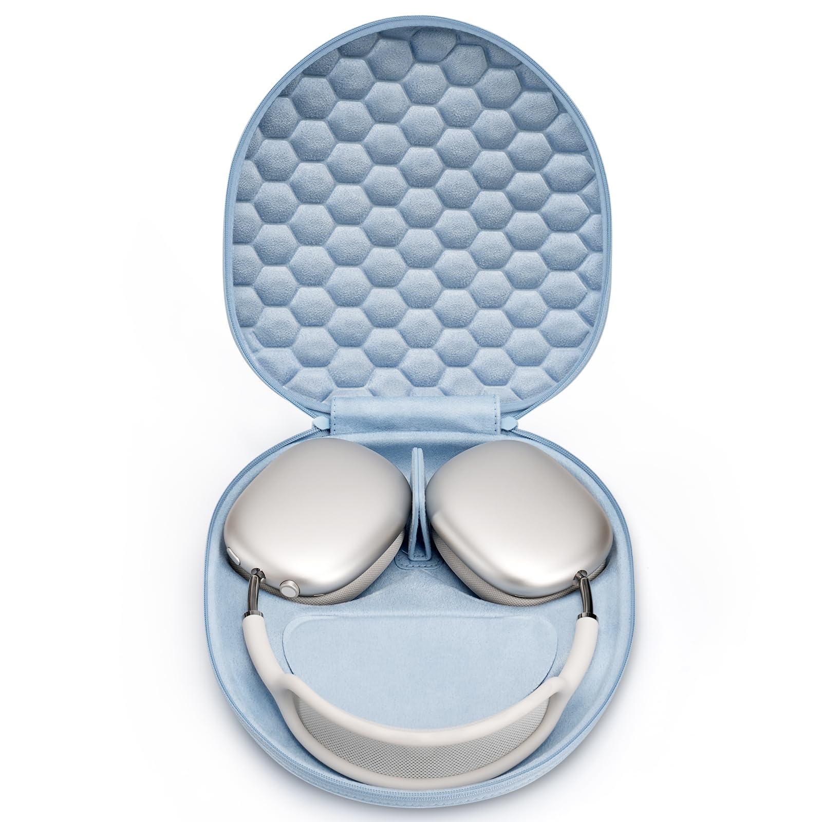 Smart Case 2.0 Slimline for AirPods Max Headphones Supports Sleep Mode, AirPods Max Accessories, Upgrade Anti-Scratch Portable Carry Travel Bag (Sky