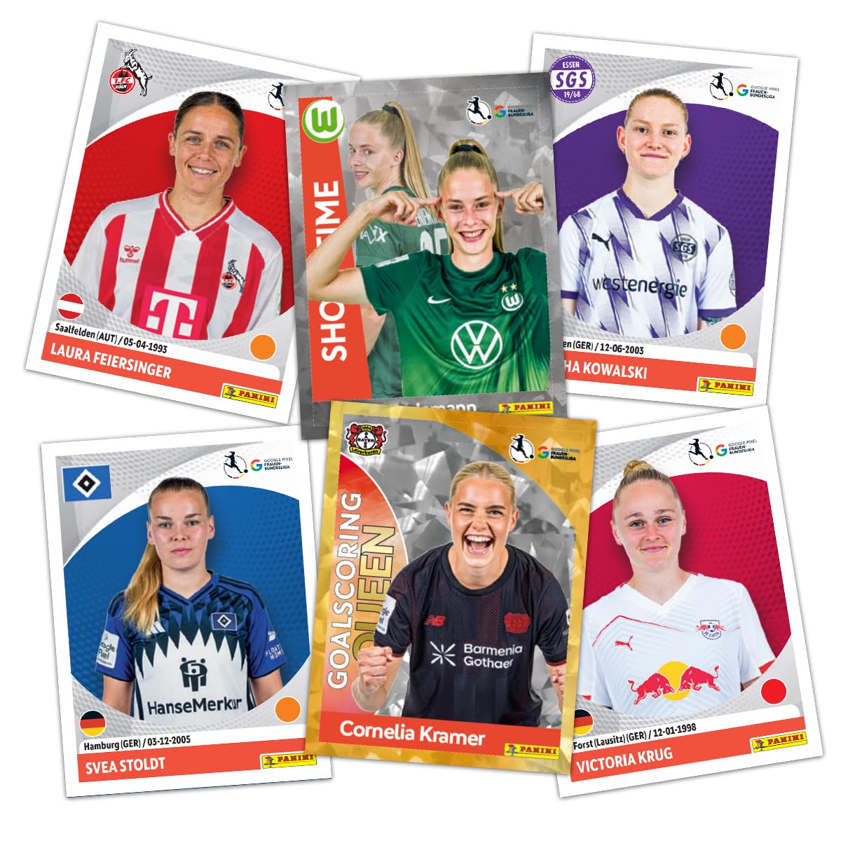 Panini Google Pixel Frauen-Bundesliga 2025/26 Stickerkollektion (Mega-Bundle)