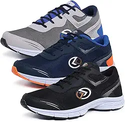 Kit 3 Pares Tênis Masculino Esportivo Academia Treino Musculação Caminhada Combo