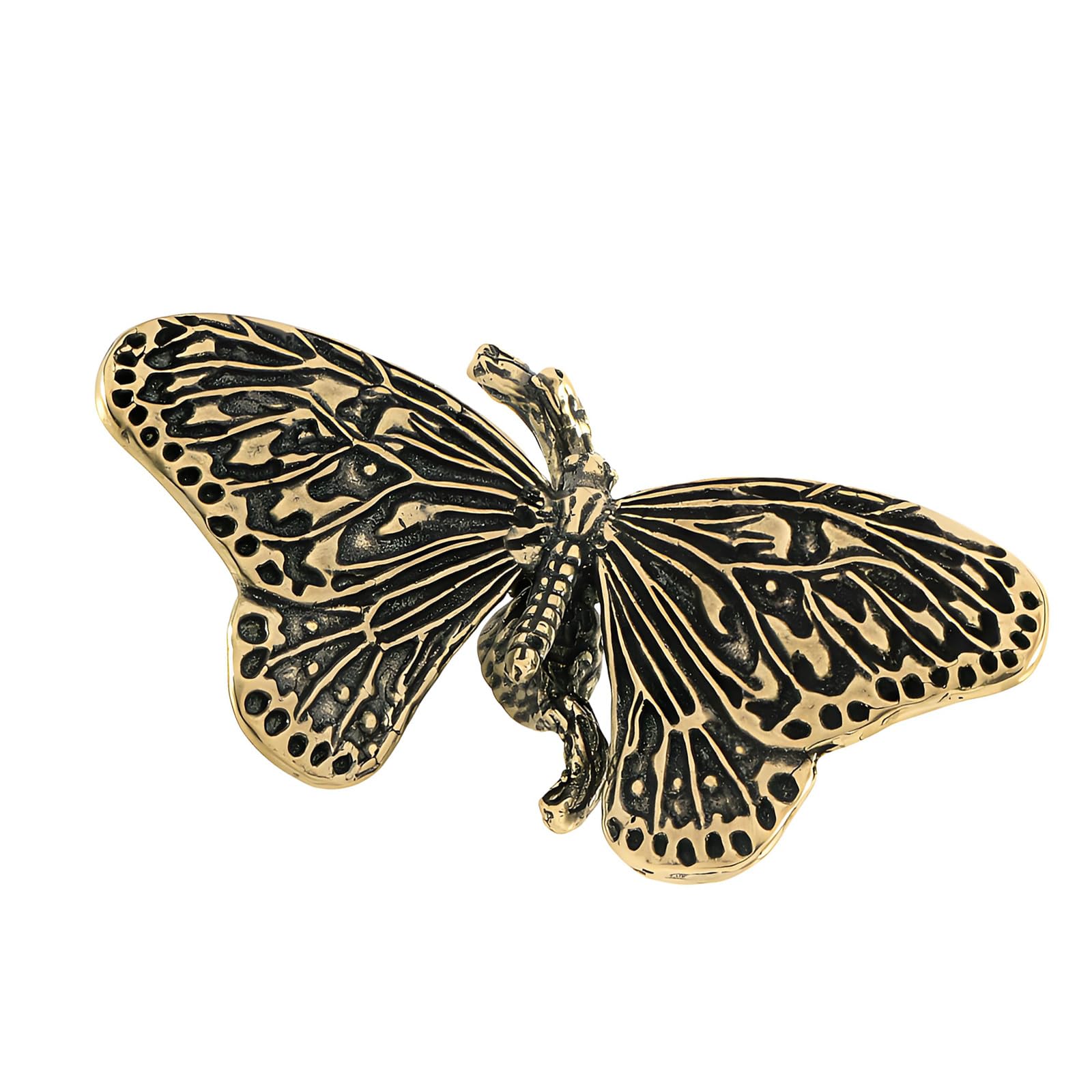 NRVTRE Metal Butterfly Drawer Handles Decorative Furniture Pulls Dresser Knobs for Modern Furniture Wardrobes & Nightstands Tender Pulls