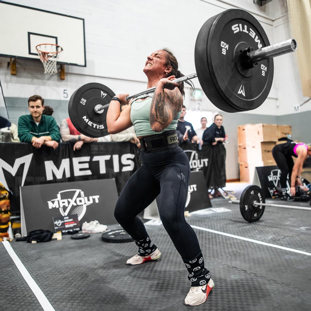 METIS Bumper Plates Olympia Hantelscheiben – Bumper Hantelscheiben für Langhantelstange Olympia | Wählen Sie zwischen 5kg – 25kg Hantelscheiben | Paar 50mm Hantelscheiben Olympia
