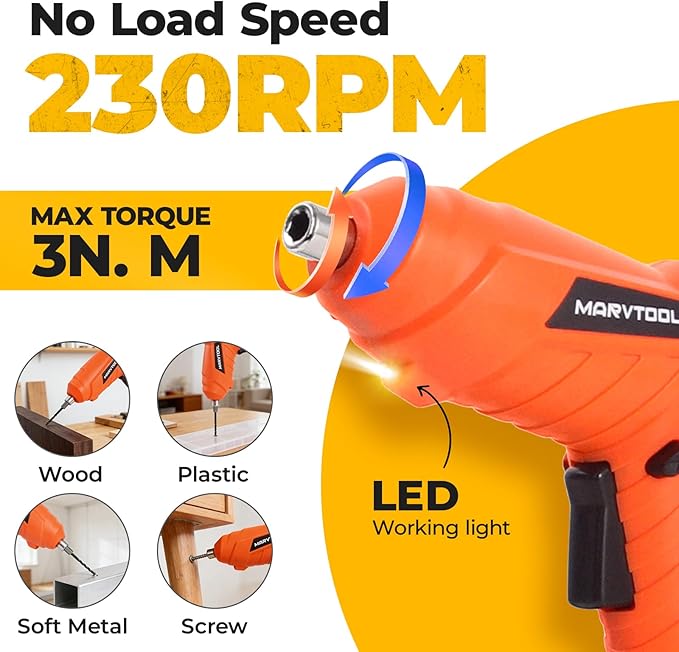 Set de Herramientas de 140 Piezas con Taladro Inalámbrico, Maletín miniatura 4